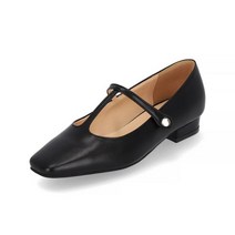 엘칸토 인텐스 여성 T스트랩 메리제인 플랫 2cm LCWD95I239