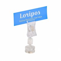 led 광고판 상업용 업소 간판 팝 플라스틱 광고 클립 마그네틱 라벨 홀더 선반 장착 사인 스탠드 자석 가격표 디스플레이