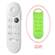 커버 케이스 포함 블루투스 음성 리모컨 구글 크롬캐스트 TV G9N9N 용, 05 With Green Case