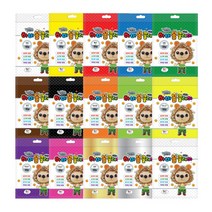 미리사몰 도너랜드 칼라 요술 점토 10색 클레이 실속형 세트 얼쑤 볼클레이 토단 하비 50g 무독성 어린이 방과후, 토단 하비(볼)클레이(50g):금색
