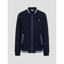 BEAN POLE 스태디움넥 집업 카디건 네이비