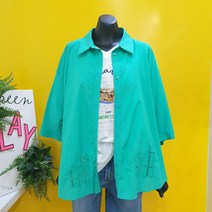 [베네통] 비비드컬러 펀칭블라우스 BABL60131