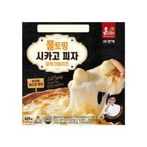 한맥 풀토핑 시카고피자 갈릭크림치즈 425g, 1개