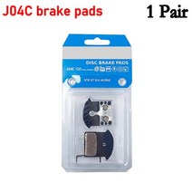 브레이크 오일 액 SHIMANO J02A J04C MTB 자전거 수지 금속 디스크 브레이크 패드 Ice Tech 냉각 핀 M9000, 03 J04C 1 Pair