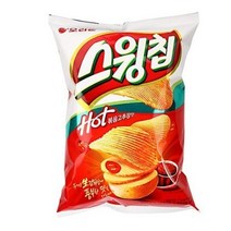 스윙칩 핫 볶음고추장맛, 110g, 6개