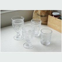 카페 파르페컵 두꺼운 고블렛 유리컵 모음 커피유리잔 싱글족, 언더락