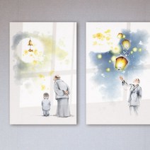 ie452-아크릴액자_수묵화불교세로대형, 4.연꽃