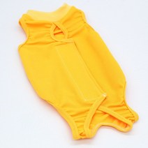 고양이 애완 동물 외과 의류 개 살균 옷 새끼 강아지 이유 수술 후 핥기 방지, [02] M, [03] YELLOW