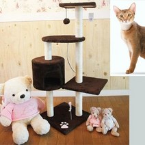 천연재료로 만든 안심 캣타워 냥이놀이터 댕댕이 계단, 상세페이지 참조