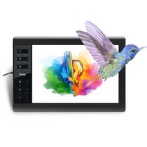 국내배송 이지드로잉 태블릿 1060 PLUS, 이지드로잉 1060플러스 태블릿+무충전펜+휴대용파우치+드로잉장갑(M)