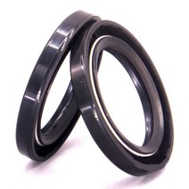 블랙 ID 50-75mm TC/FB/TG4 스켈레톤 오일 씰 링 NBR 더블 립 개스킷 회전 샤프트용, 39 60x85x12mm 1Pcs
