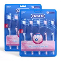 오랄비 초소형헤드 미세모 벨벳 칫솔 10개입, 단품