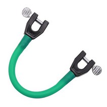 OEM 스키 초보 보조기 Snowboard connector 스키보드 연결 고정 클립, Blackish Green_