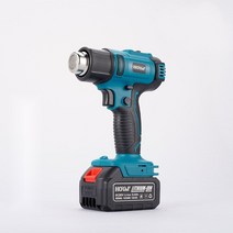 충전열풍기 무선 히팅건 핫 에어 건, 3.0A 배터리 1EA EU플러그