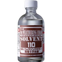 군제 WCT101 웨더링 칼라 전용 신너 솔벤트 신나 희석 세척 110ml