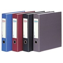 [홈앤스쿨] 문화산업 B949-7 웹 3공 D링 바인더 5cm, 청색