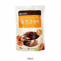 알싸한 계피향 수정과원액 고향의 달콤함 식혜원액, 수정과원액790ml