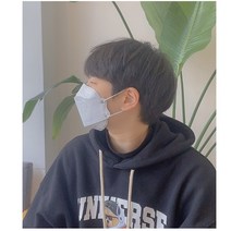 에코엠 천연한지 마스크 구리 스노우 핏 마스크 3D 입체형 5색/25개입 (크림+핑크+블루+연그린+그레이) 대형 MB필터 성인 여성 다회사용 항균 친환경 고기능성 특허제품 L사이즈