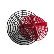 세차버킷용 핑거 그릿가드 적색 레드, 1개