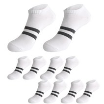 PRS 빅사이즈 큰발 168침 링글 발목양말 10켤레