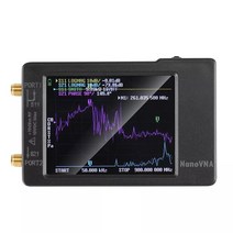 NanoVNA-H 벡터 네트워크 안테나 분석기 10KHz-15GHz MF HF VHF UHF 승/쉘 SD 카드 슬롯 Supprt 32G 디지털 나노 VNA-H 테스터