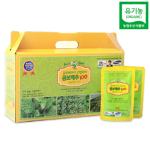 유기농 저온추출 곰보배추즙 진액 엑기스 80ml 30포60포, 1, 유기농 곰보배추즙30포