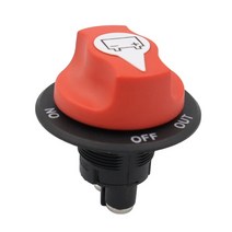 자동 DC 배터리 분리 스위치 12V-48V 50A/100A/200A/300A 2 위치 선택기 ON/OFF 자동차 RV 보트 마린, [01] 50A
