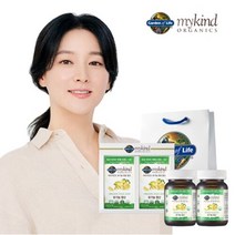 [마이카인드] 유기농 엽산 2개 선물세트, 엽산 2개 + 선물포장 + 쇼핑백