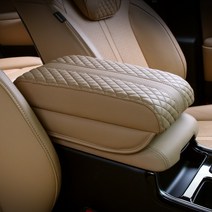 지엠지모터스 라이프업 순정컬러타입 차량용 콘솔쿠션, 새들브라운