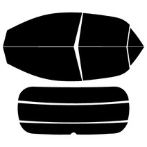 로톰 모닝 측후면 썬팅필름 DIY 셀프 열차단 썬팅지, 올뉴모닝/더뉴모닝 (11-16), RTF-4S 15 (중간), 기아