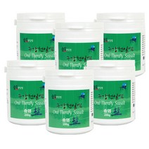 [솔섬천일염] 신안 솔섬 송염 구강 천일염 양치소금 200g × 6개