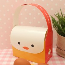 아줌마난다 부활절 계란포장모음, ED13_병아리가방박스_1장, 1개