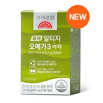 고려은단 퓨어 rTG 알티지 오메가3 EASY 이지 (401mg x 60캡슐) [30일분], 60캡슐 X 1개(1개월분)