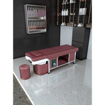 물리치료 물침대 한의원 경락 왁싱 테라피 왁싱 샴푸, 레드 + 세라믹 세면대 + 훈증