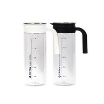트라이탄 냉장고물병 물통 보틀 가게용 가정용 물병 1.8L, 화이트