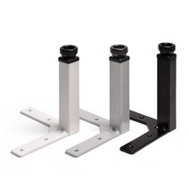 도경 철재 Y자 가구다리, 블랙, 200mm