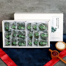 밥알수리취 찹쌀떡 팥앙금18개입, 단품