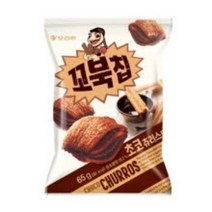 오리온 꼬북칩 초코츄러스 맛, 65g, 12개