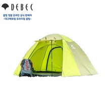 콜핑 크로스폴 구조의 심플한 베키 텐트 (DKFN2192U 005), FREE, LGREEN