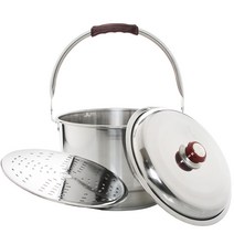 선학 국산 다용도 스텐 찜통 양동이 들통 모음 (1-5호), 선학들통 1호