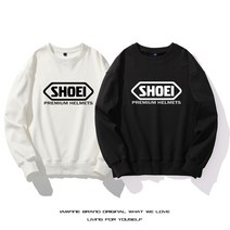 Shoei 쇼에이 헬멧 로고 맨투맨 티셔츠 라운드넥 다양한 색상 모터싸이클로고 티셔츠, [12] 3XL 플러스 플리스, [06] 짙은 녹색