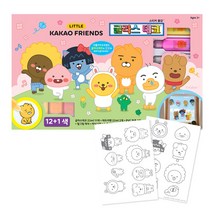 아모스 글라스데코 [썬데코/스티커/야광/쥬얼리/팝아트], 글라스데코 리틀카카오프렌즈