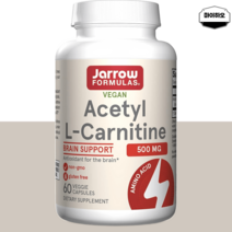자로우 엘카르니틴 카르니틴 L카르니틴 카르티닌 500mg 60베지캡슐, 자로우 카르니틴  500mg 60캡슐