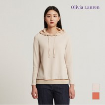 올리비아로렌 우븐패치 후드 티셔츠 VOCALWF8121