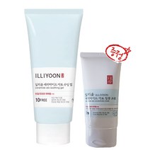 [일리윤]세라마이드 아토 수딩 젤 175ml + 아토집중크림75ml 증정(옵션수량상관없이 무조건1개) / 피부진정 산뜻촉촉 고수분젤로션, 1개