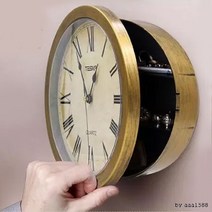 비밀금고 벽시계 인테리어벽시계 나만의비밀금고 엔틱, 상세페이지 참조