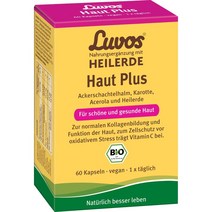 [독일 내수 정품] (루보스) LUVOS Heilerde Bio Haut Plus Kapseln 60St