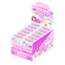 [캔디] 산이로 마이포카쮸 딸기맛 50g x 12개 (1박스) - 62종의 산리오 캐릭터 포토카드 중 랜덤으로 1종(1개당) 포함