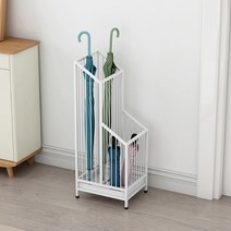 비템포 철제 모던 심플 현관 카페 가정 업소용 사각 우산 통 정리함 보관함 우산 꽂이, A.스퀘어, 화이트