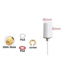 4G 5G 풀 밴드 실외 방수 캐비닛 안테나 신호 향상 외부 전 방향 고 이득 충전 파일, [04] 5G Type D, 04 5G Type D